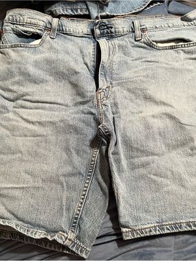 Levi's Light Wash Denim Shorts